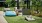 outdoor lawn games with seating behind them